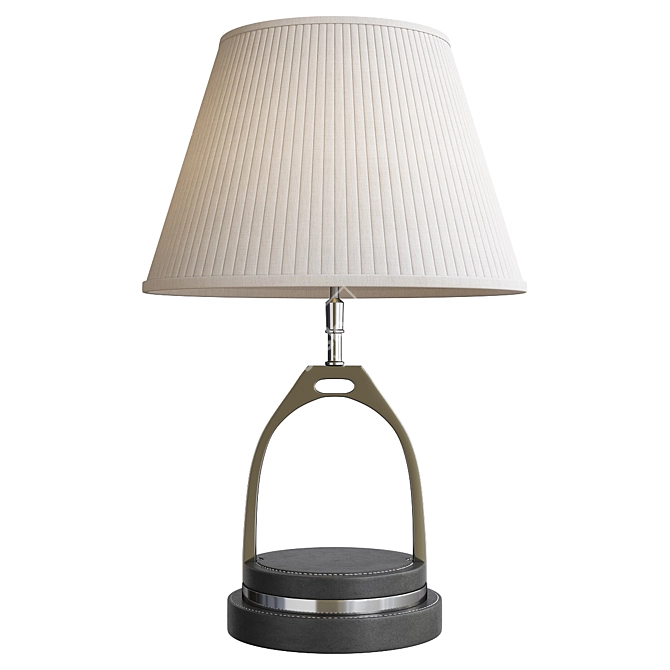 Elegant Eichholtz Princeton Table Lamp 3D model image 1