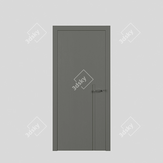 Asket Color: Stylish and Elegant Door 3D model image 3