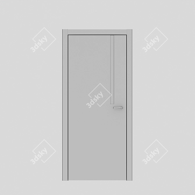 Asket 4 DG Interior Door 3D model image 2