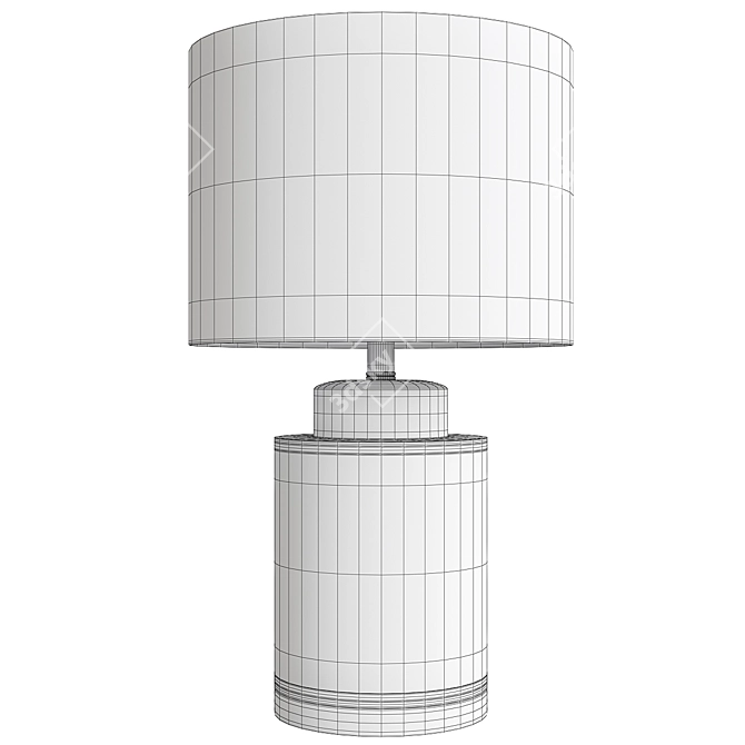 Ellie Tumbling Block LED Table Lamp 3D model image 2