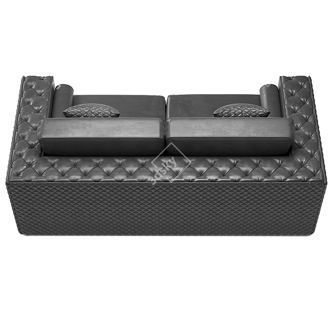 Modern DV Home Sofa 3D model image 3