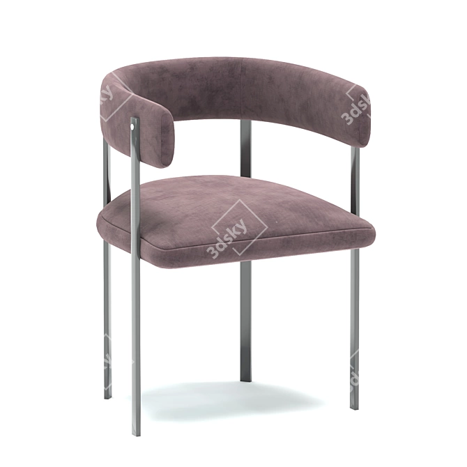 Elegant T Chair: A Masterpiece 3D model image 1