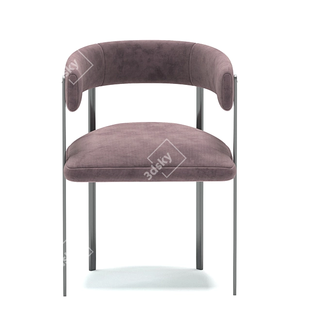 Elegant T Chair: A Masterpiece 3D model image 3