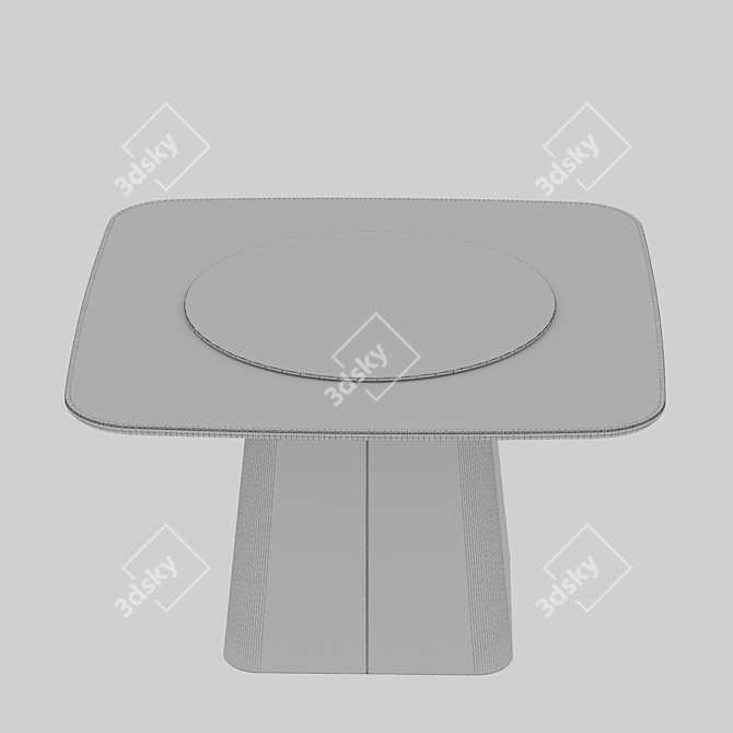 Frandiss Designer Dining Table 3D model image 3