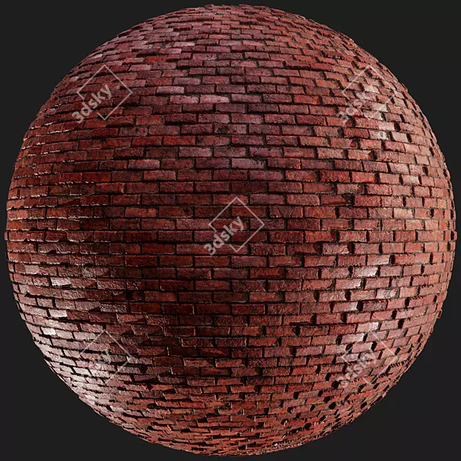 PBR Brick Materials Vol. 4 3D model image 3