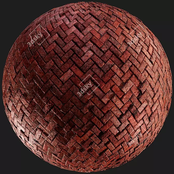 PBR Brick Materials Vol. 4 3D model image 5