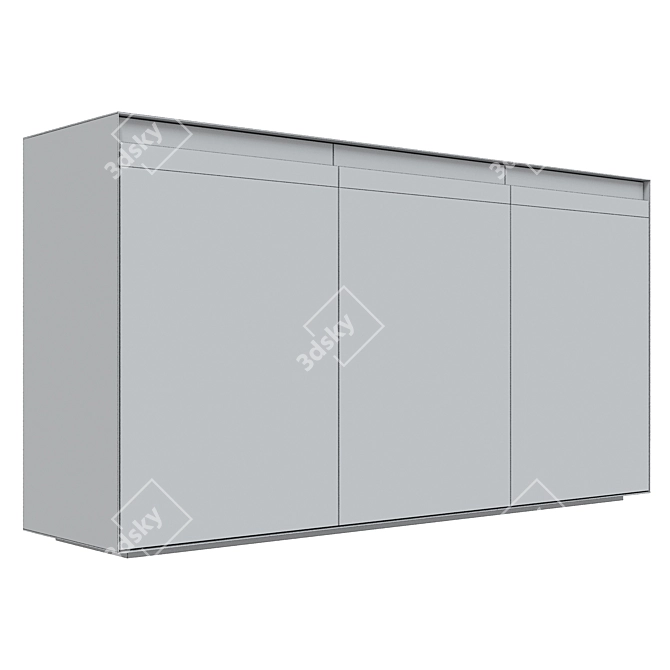 Modern Cabinet NS2 02: Take your living space to the next level! 3D model image 3