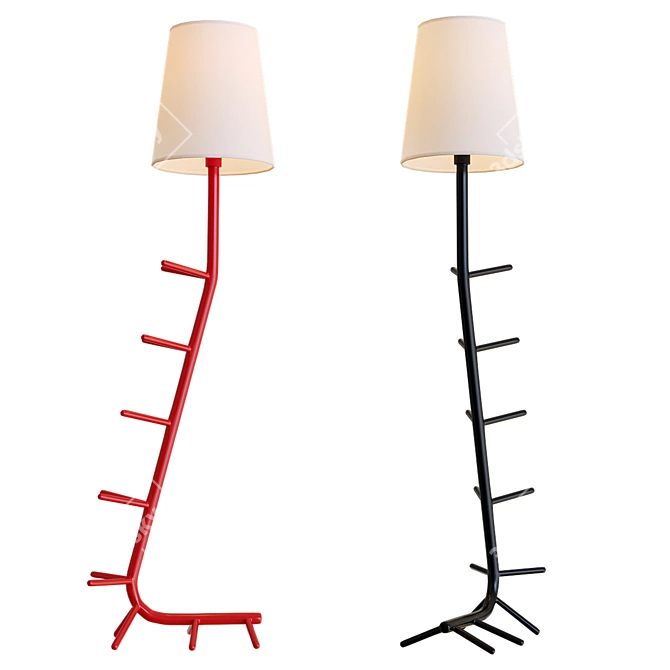 Color-changing Floor Lamp: Mantra CENTIPEDE 3D model image 6