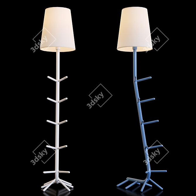 Color-changing Floor Lamp: Mantra CENTIPEDE 3D model image 7