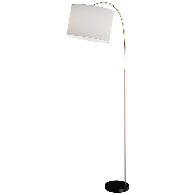 Gulbahar Floor Lamp: Sleek and Stylish 3D model image 2