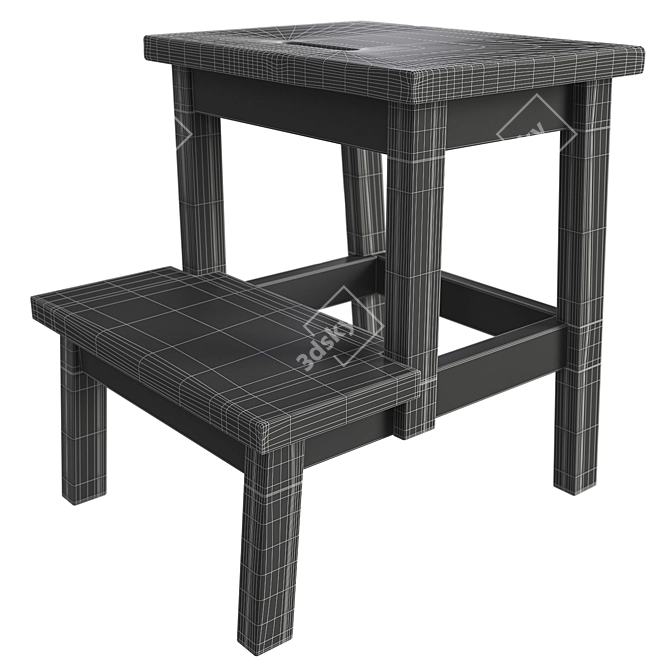 Multifunctional Step Stool 3D model image 6