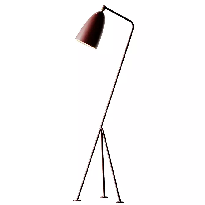 GUBI Grashoppa: Stylish Floor Lamp 3D model image 2