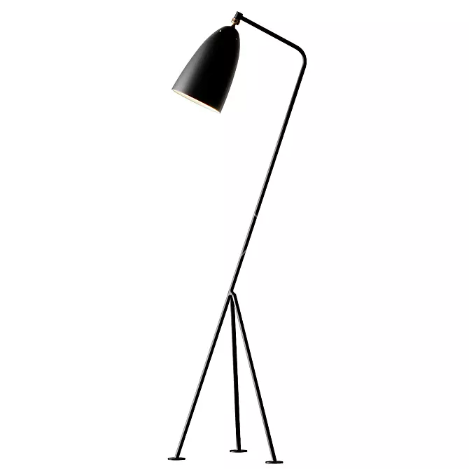 GUBI Grashoppa: Stylish Floor Lamp 3D model image 5