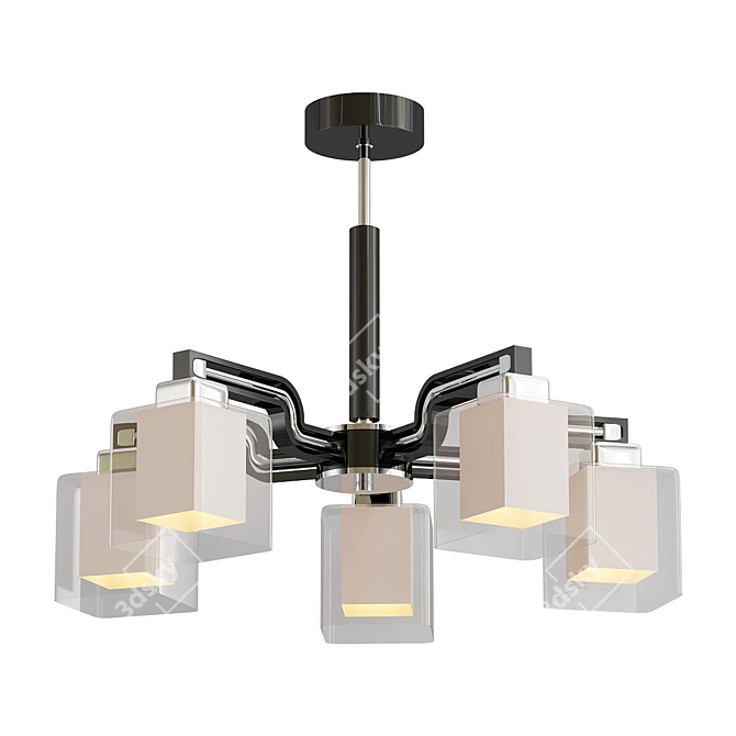 Contemporary Alfa Consul Venge Pendant Light 3D model image 1