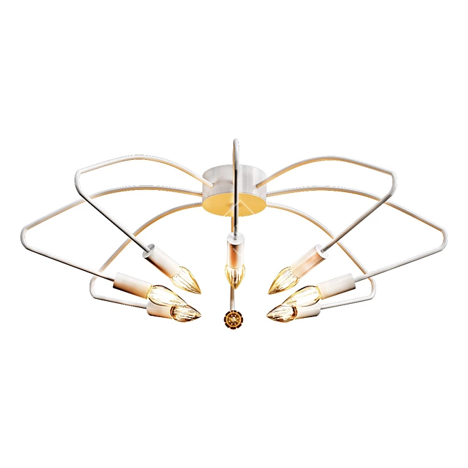 Luminex 2013 V-Ray Chandelier 3D model image 1