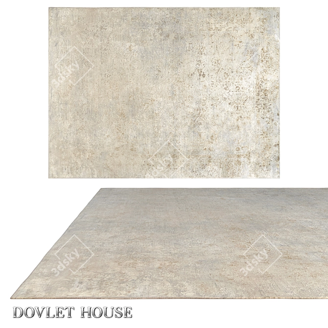 Luxury Silk Carpet - Dovlet House 3D model image 1