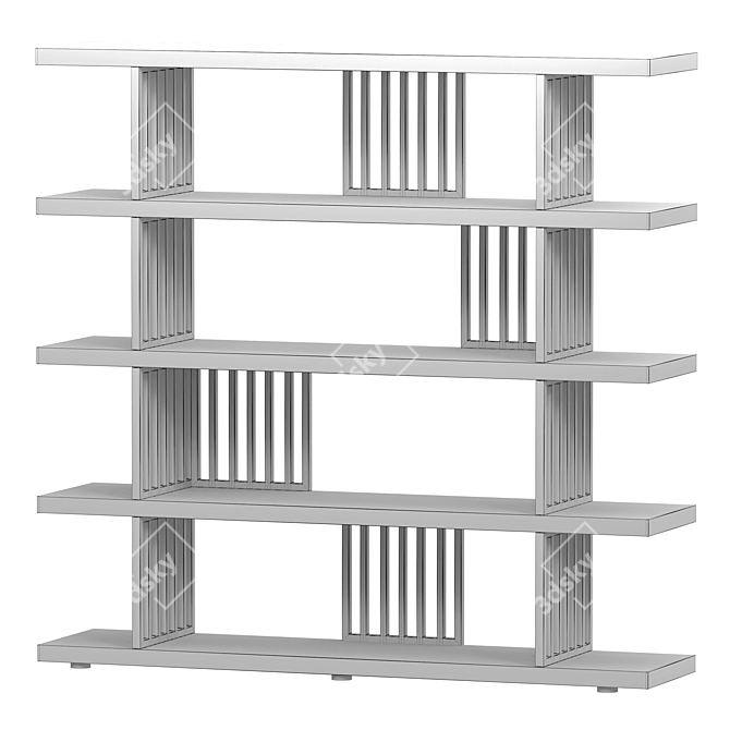 Tokyo Rack: Sleek and Functional 3D model image 2