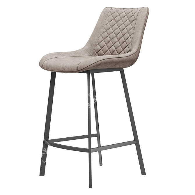 Modern Trix Bar Stool - Sleek Design & Wide Range of Colors 3D model image 2