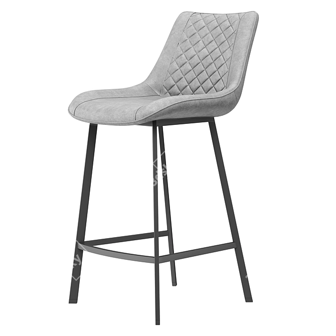 Modern Trix Bar Stool - Sleek Design & Wide Range of Colors 3D model image 5