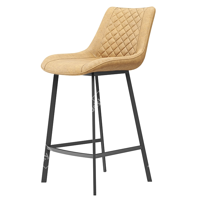 Modern Trix Bar Stool - Sleek Design & Wide Range of Colors 3D model image 6