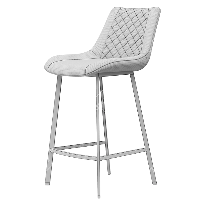 Modern Trix Bar Stool - Sleek Design & Wide Range of Colors 3D model image 7