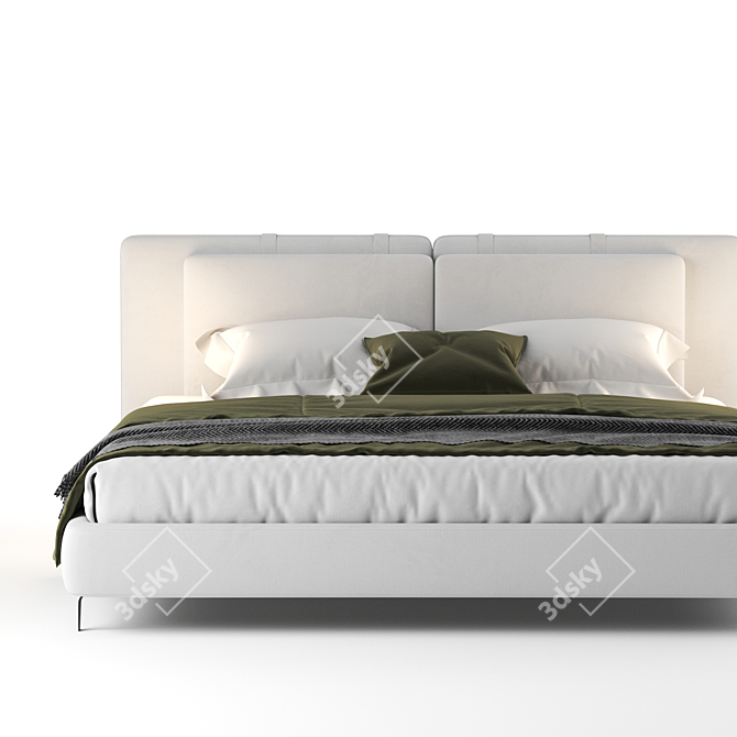 Sophisticated TATLIN Soft Bed 3D model image 2