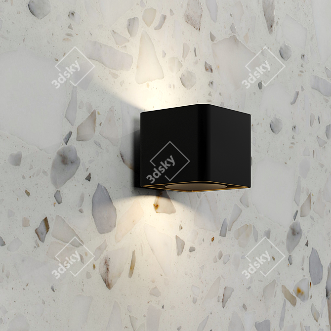 Venetian Terrazzo Marble: HD Textures, PBR Material 3D model image 2