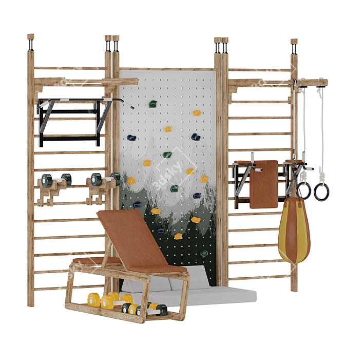 Premium Toys & Furniture Set10 3D model image 2