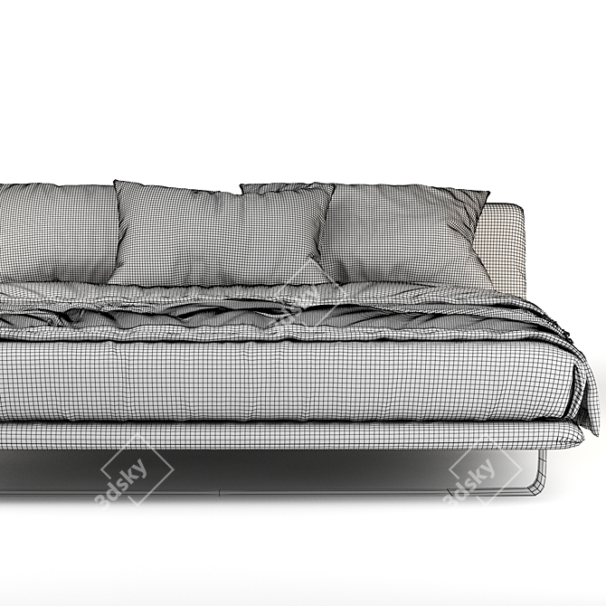 Siena Bed by B&B Italia 3D model image 3