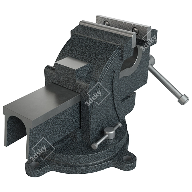 Locksmith Clamp Vise 3D model image 4