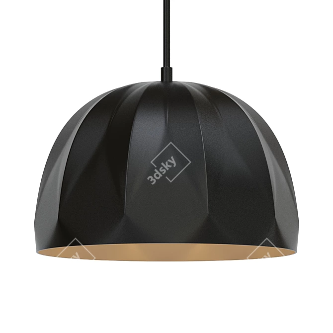 Vintage-inspired Pendant Light: IDYLL 3D model image 1