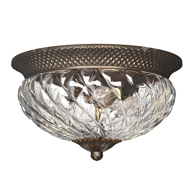 Hinkley Modern Plant-Inspired Ceiling Lamp 3D model image 1