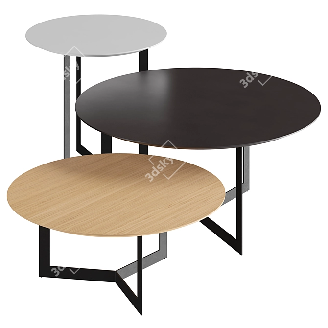 TREKU KABI | Modern Folding Table 3D model image 2