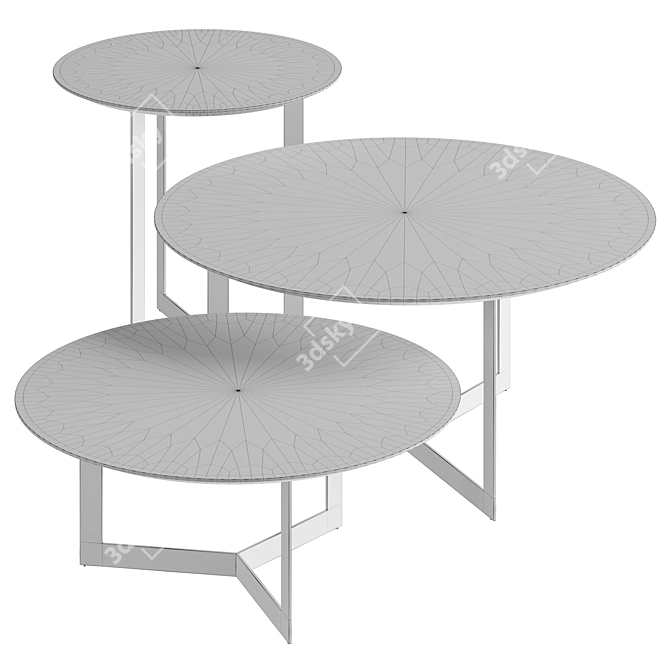 TREKU KABI | Modern Folding Table 3D model image 3