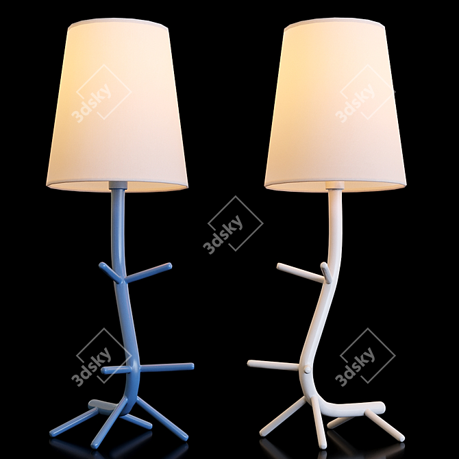 Mantra CENTIPEDE Table Lamp: Color-changing, 4 options 3D model image 2