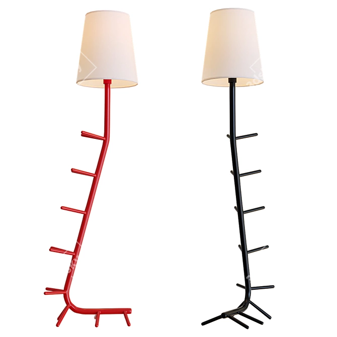 Mantra CENTIPEDE Table Lamp: Color-changing, 4 options 3D model image 3
