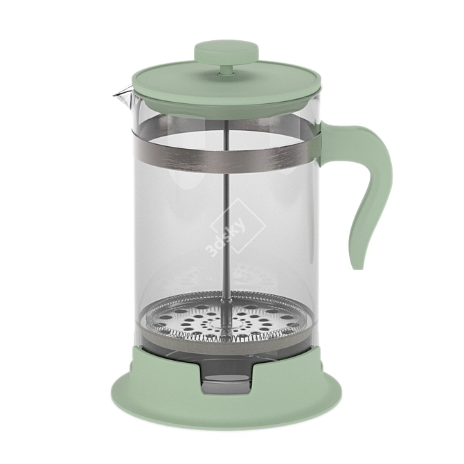 Stylish UPPHETTA Teapot: Perfect for Coffee and Tea 3D model image 1