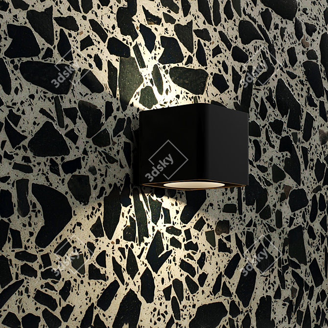 Venetian Terrazzo Marble: Seamless HD Texture in 3Ds Max 3D model image 2