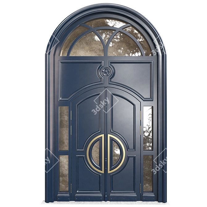 Tempera Classic Door: Elegant and Timeless 3D model image 1