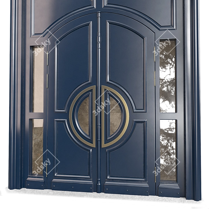 Tempera Classic Door: Elegant and Timeless 3D model image 3