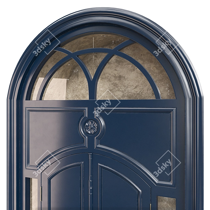 Tempera Classic Door: Elegant and Timeless 3D model image 5