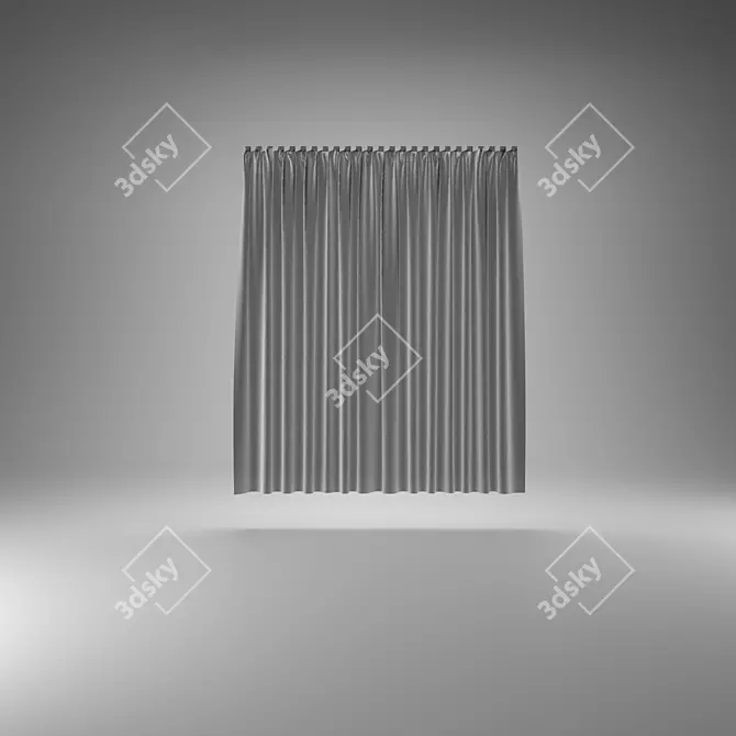 Ready-made Render Curtain | Texture | 131784 Polygons 3D model image 2