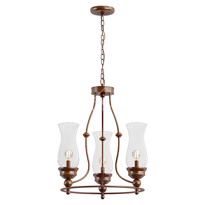 Feiss Pendant Chandelier 2013 3D model image 1