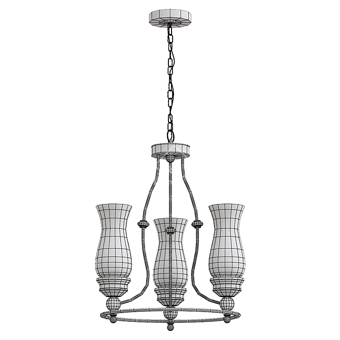 Feiss Pendant Chandelier 2013 3D model image 2