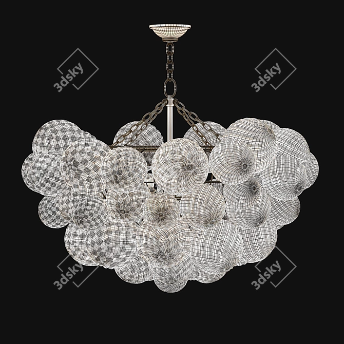 Talia Chandelier | Visual Comfort 3D model image 3