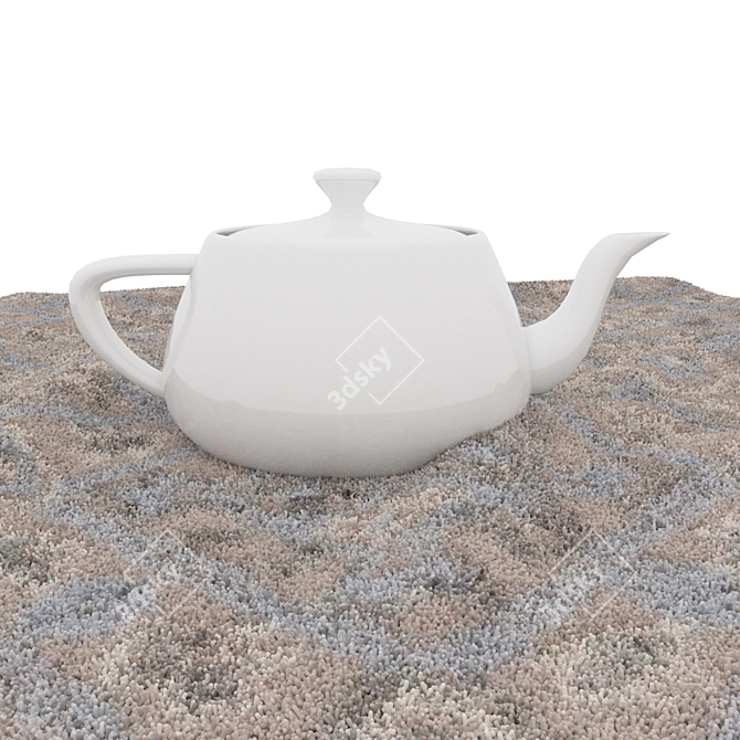 Versatile 3D Rugs Set 3D model image 6