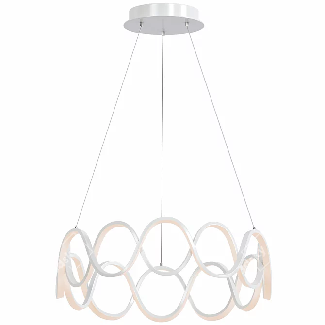 Elegant Marzona Chandelier: Timeless Beauty 3D model image 3