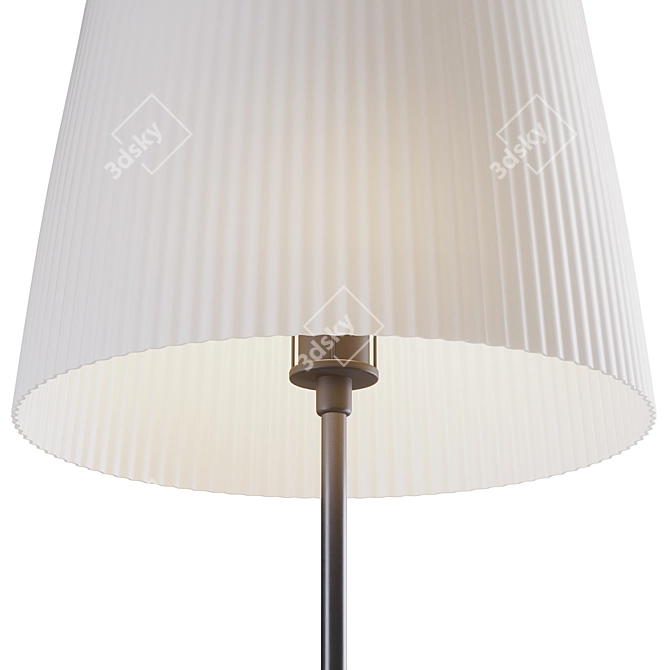 Bolia Campa Torchiere: Sleek and Stylish Lighting 3D model image 4