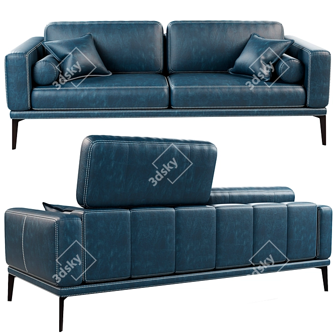 Elevate Your Living: Sofa Masu 3D model image 2