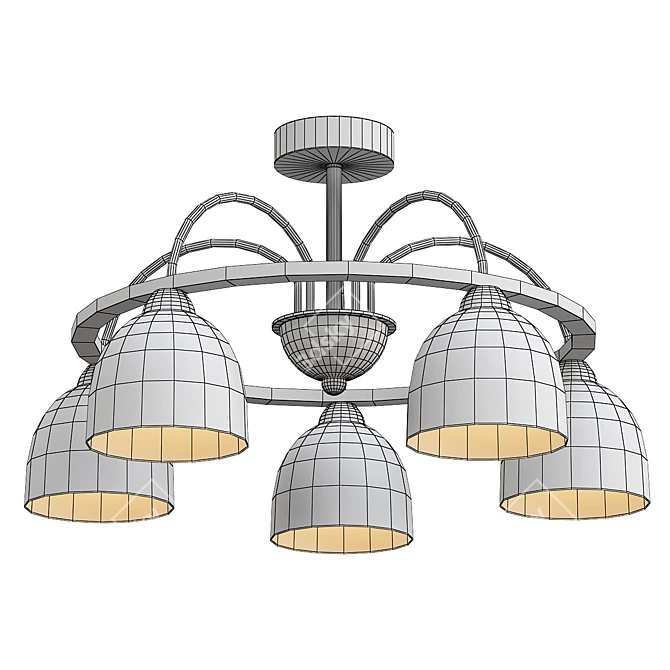 Stunning arte Ceiling Lamp 3D model image 2